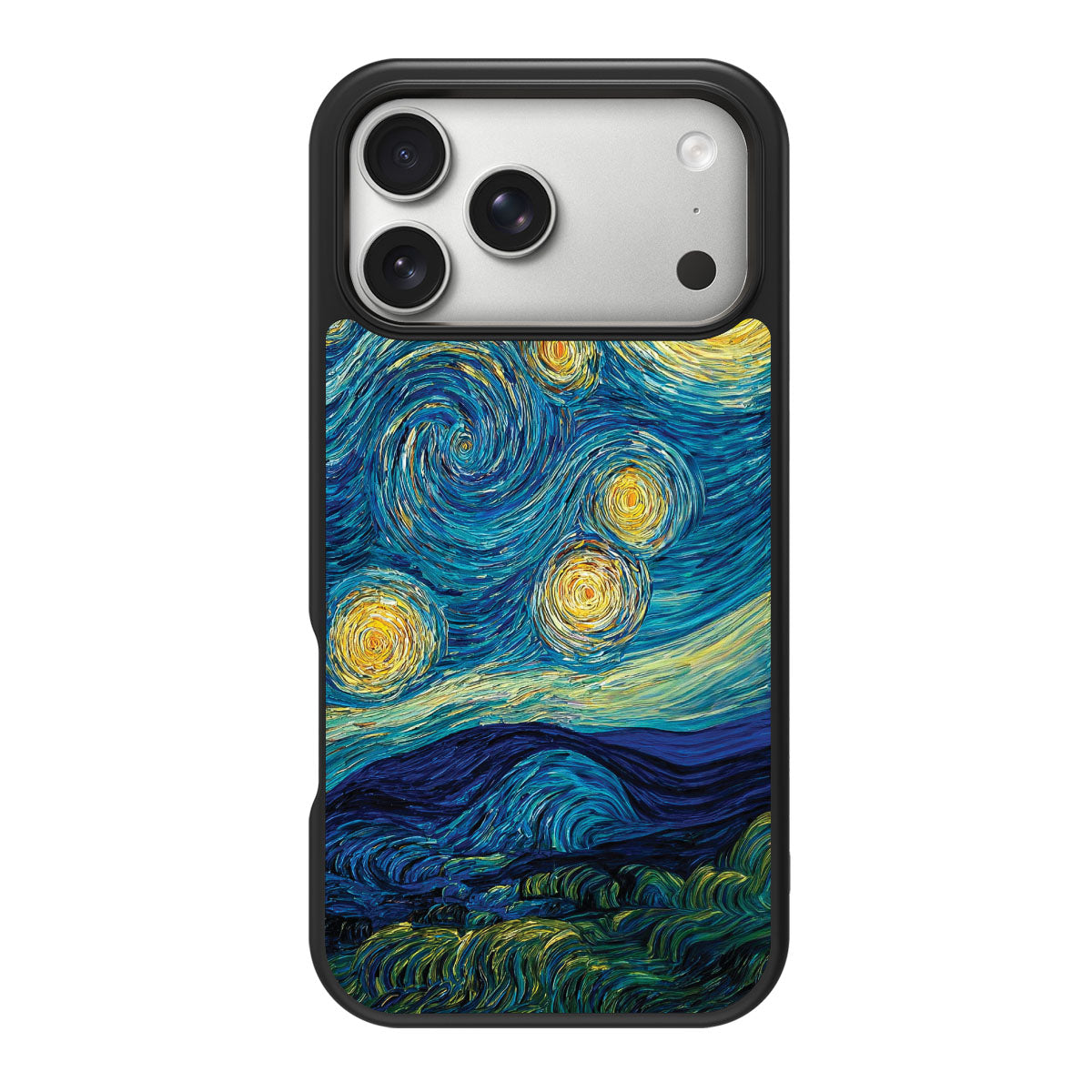 Astral Waves design back view – iPhone 18 Pro Max case
