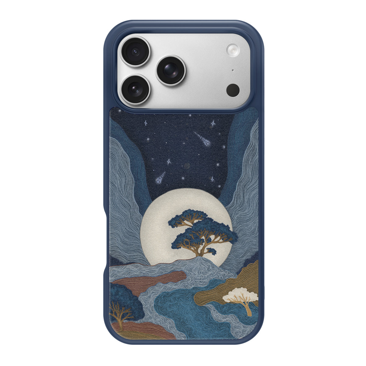 Aura Farming design back view – iPhone 18 Pro Max case