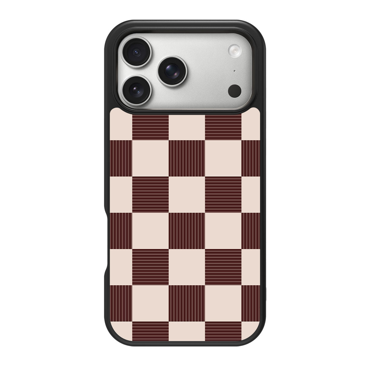 Elegance Espresso design back view – iPhone 18 Pro Max case