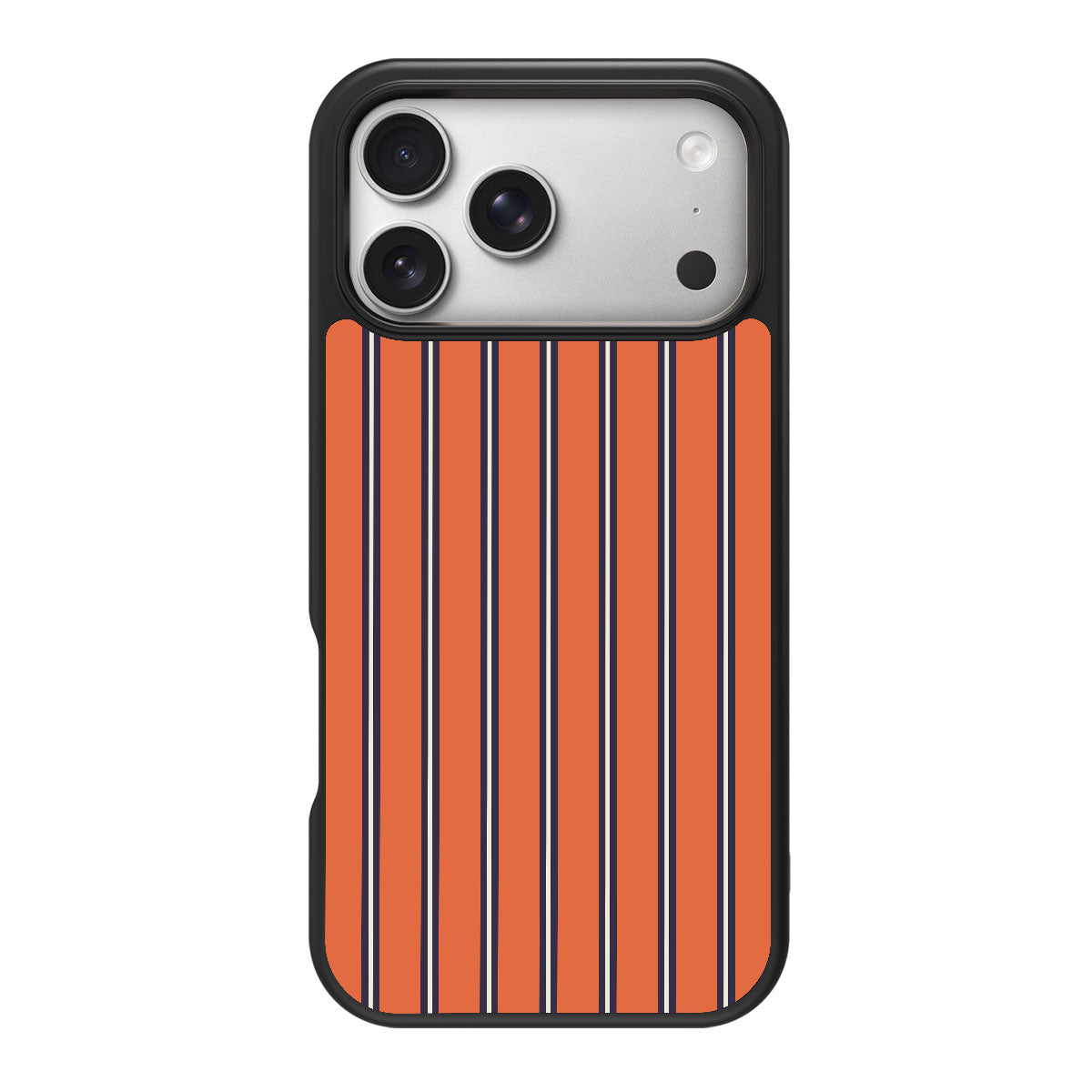 Flared Orange design back view – iPhone 18 Pro Max case