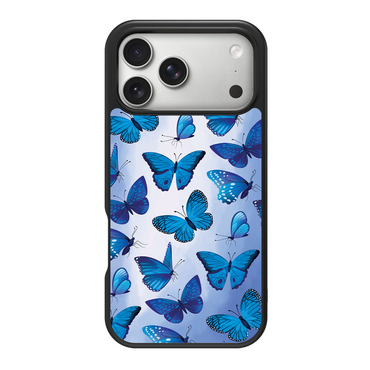 Magic Butterflies design back view – iPhone 18 Pro Max case