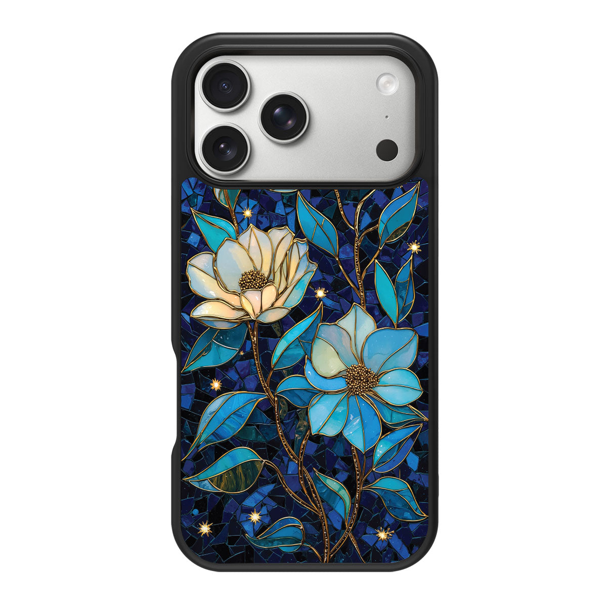 Floral Designer iPhone 18 Pro Max Case – Midnight Magnolia | MagSafe
