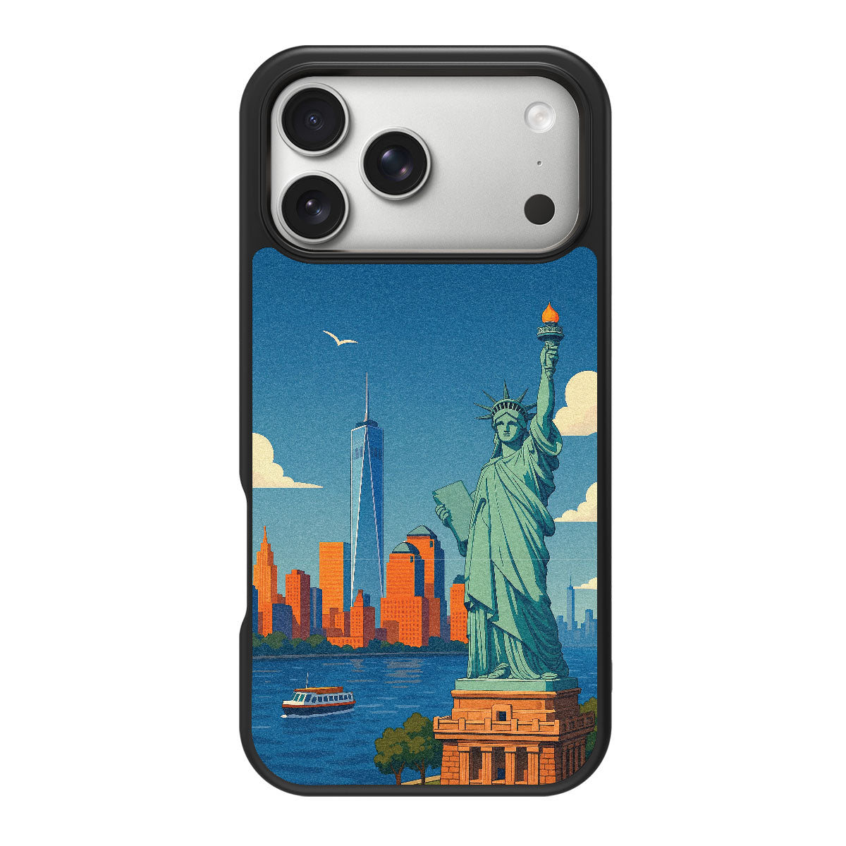 Newyork design back view – iPhone 18 Pro Max case