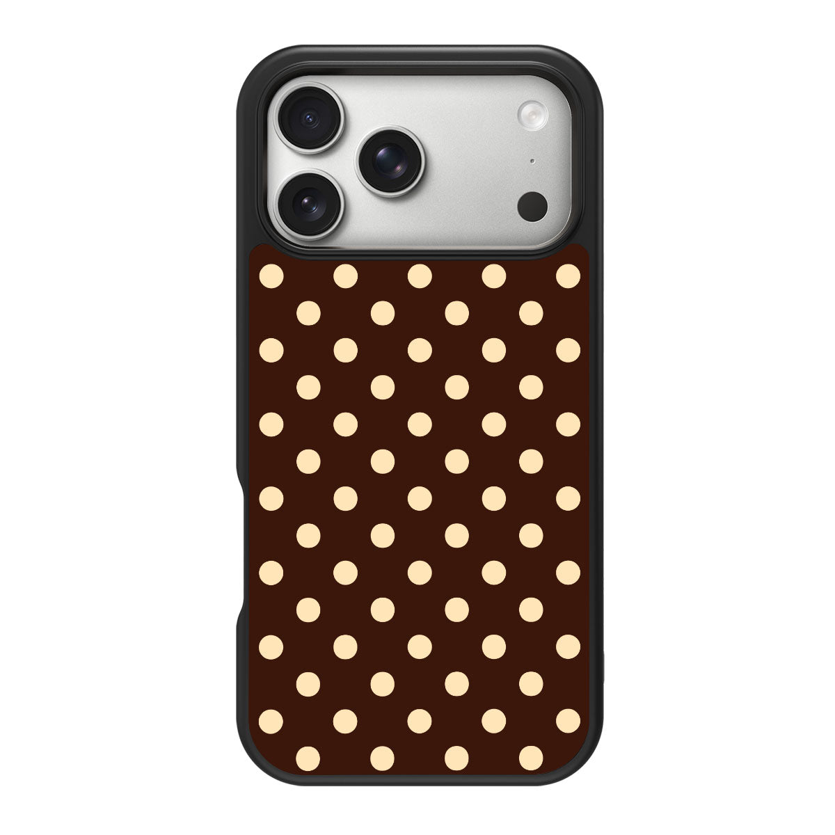 Nutty Choco design back view – iPhone 18 Pro Max case