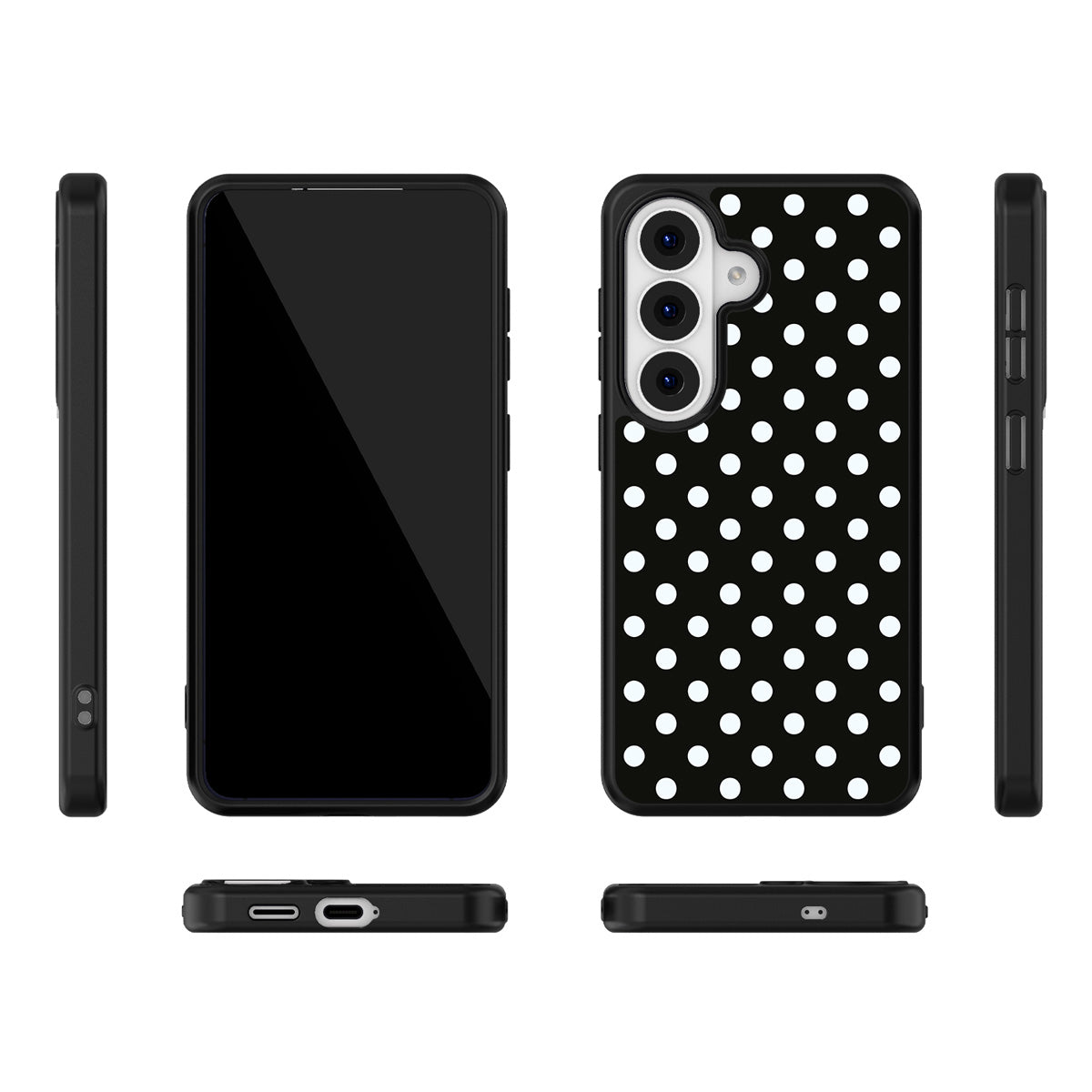 Noir Elite Samsung Galaxy S26 case – multi-angle view