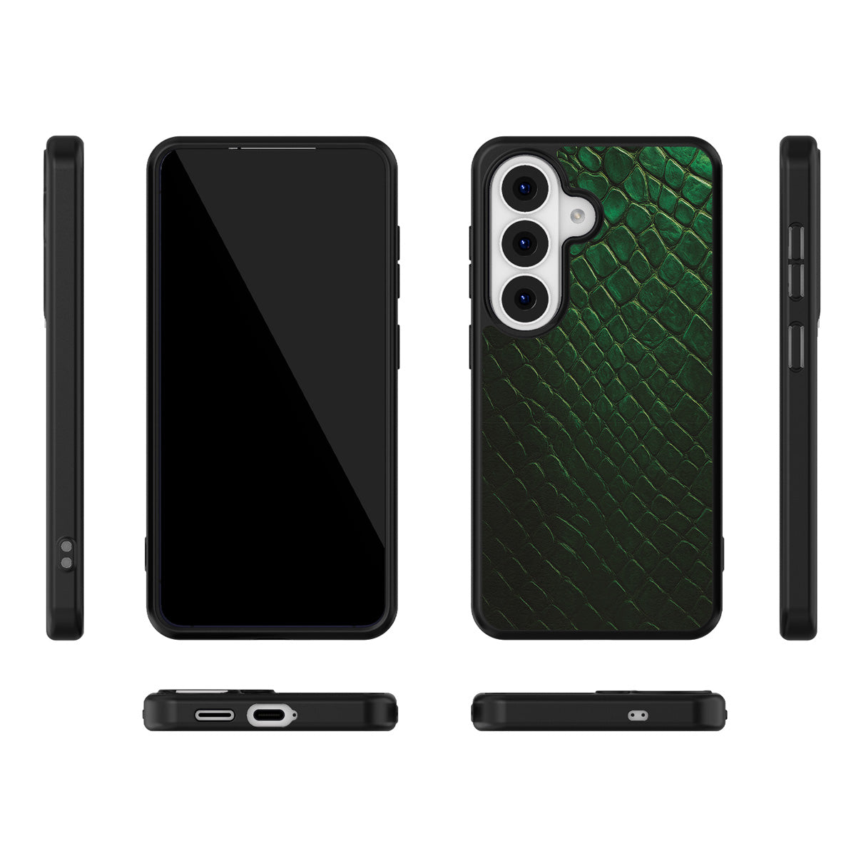 Slytherin Senses Samsung Galaxy S26 case – multi-angle view
