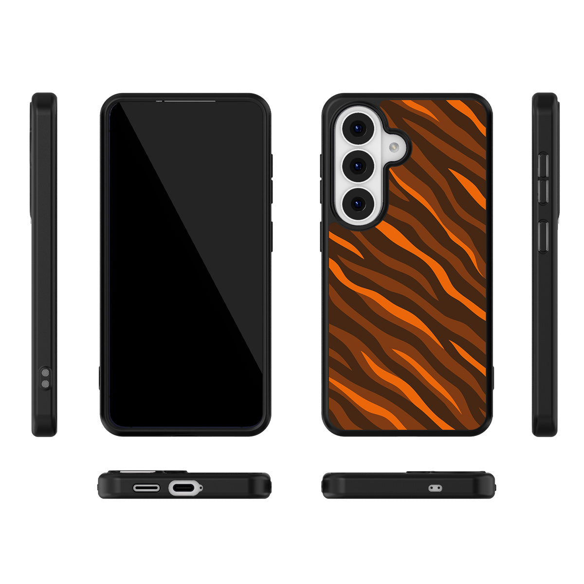 Tiger Trace Samsung Galaxy S26 Plus case – multi-angle view