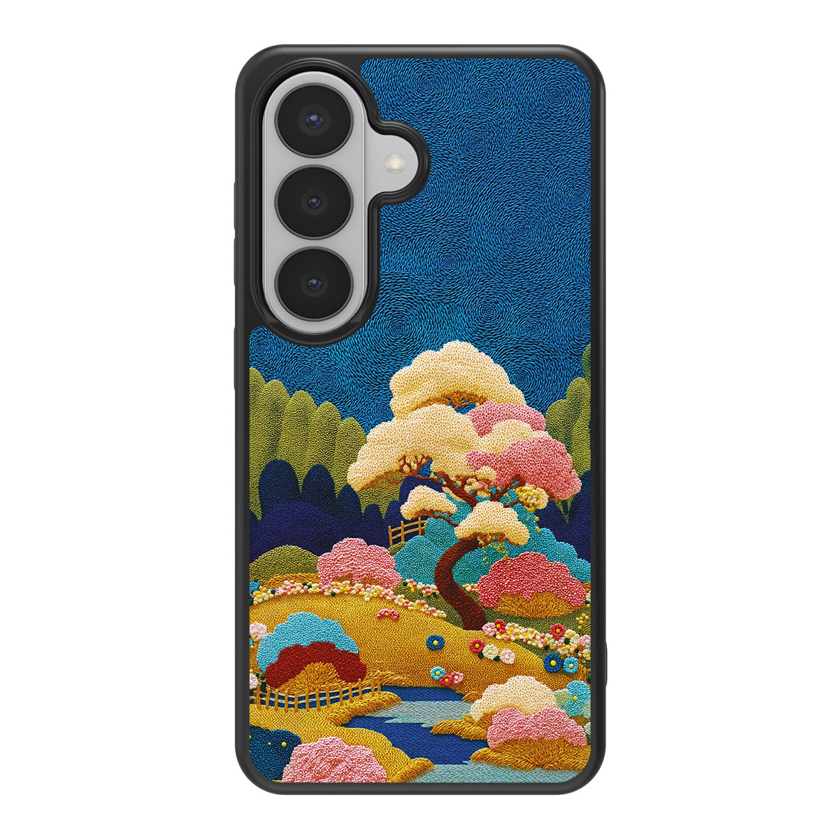 Zen Garden design back view – Samsung Galaxy S26 case